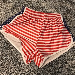 American Flag Shorts